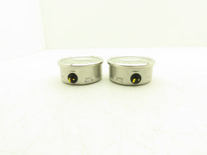 Wika 9699045 Pressure Gauge Liquid Filled -30INHG/30PSI 1/4"NPT Lot Of 2