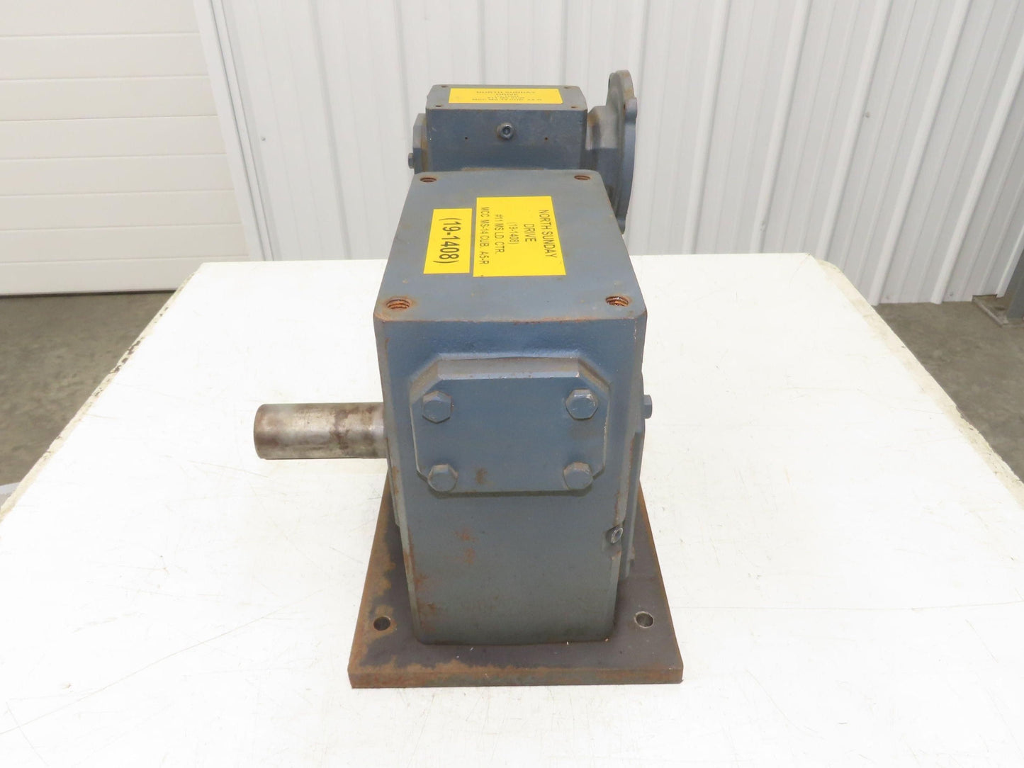 Falk 1425WBWM2 Omnibox Worm Gear Reducer 400:1 Double Reduction 4.3rpm 1Hp 140TC