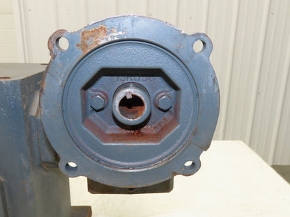 Falk 1425WBWM2 Omnibox Worm Gear Reducer 400:1 Double Reduction 4.3rpm 1Hp 140TC