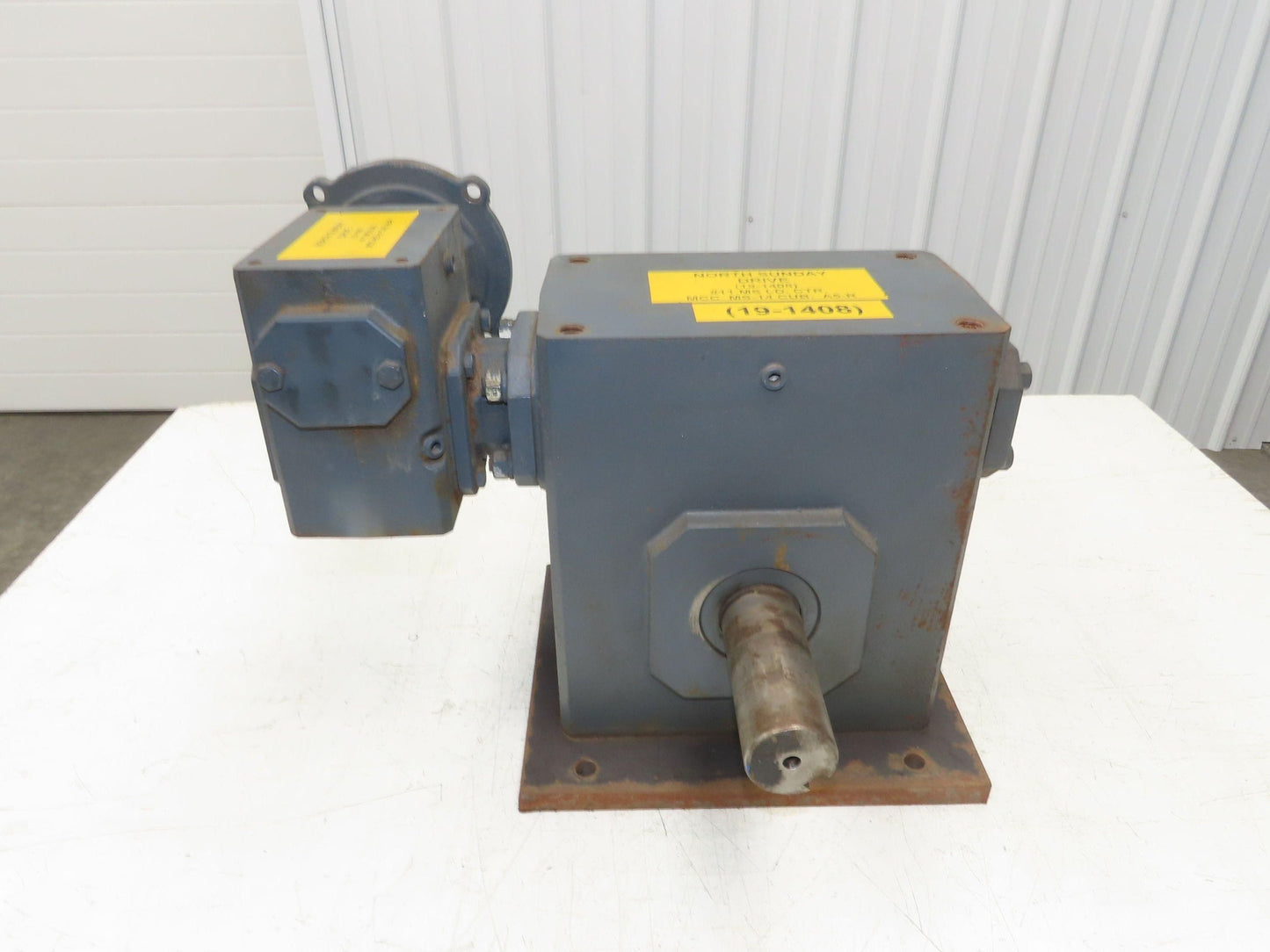 Falk 1425WBWM2 Omnibox Worm Gear Reducer 400:1 Double Reduction 4.3rpm 1Hp 140TC