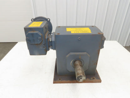 Falk 1425WBWM2 Omnibox Worm Gear Reducer 400:1 Double Reduction 4.3rpm 1Hp 140TC