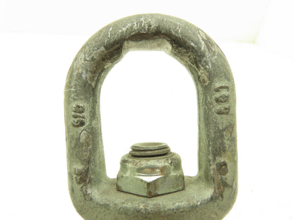 Crosby 5CJ 6-Lug Hoist Hook Adapter Log Roller Fixed Non Swiveling Lot of 3