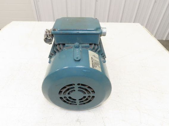 Baldor Reliance 75J034W044G1 Brake Motor 1Hp 1725 RPM 230/460VAC 3PH 143TC