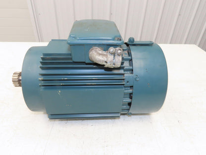 Baldor Reliance 75J034W044G1 Brake Motor 1Hp 1725 RPM 230/460VAC 3PH 143TC