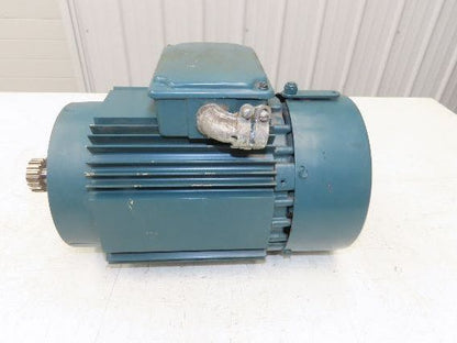 Baldor Reliance 75J034W044G1 Brake Motor 1Hp 1725 RPM 230/460VAC 3PH 143TC