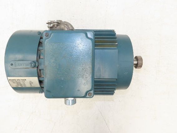 Baldor Reliance 75J034W044G1 Brake Motor 1Hp 1725 RPM 230/460VAC 3PH 143TC