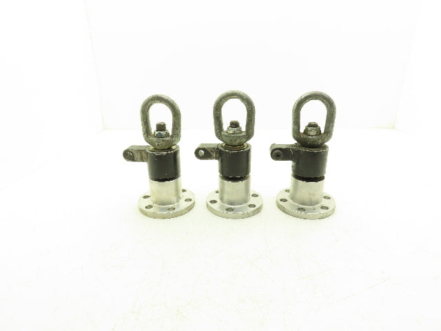 Crosby 5FJ 6-Lug Swiveling Hoist Adapter "Log Roller" Lot of 3