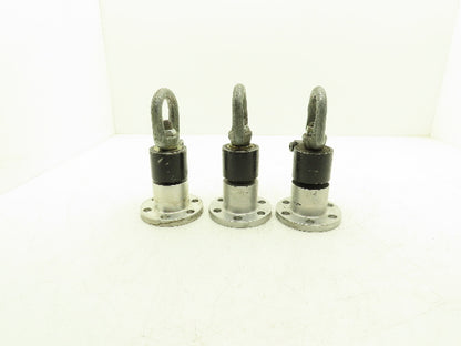 Crosby 5FJ 6-Lug Swiveling Hoist Adapter "Log Roller" Lot of 3