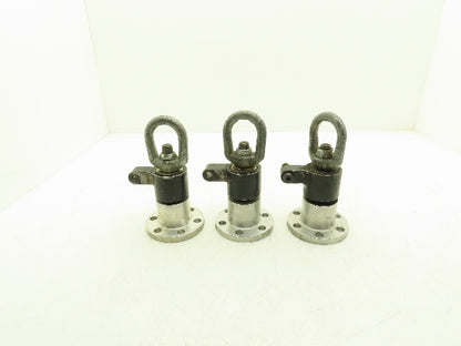 Crosby 5FJ 6-Lug Swiveling Hoist Adapter "Log Roller" Lot of 3