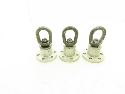Crosby T5G 6-Lug Swiveling Hoist Adapter "Log Roller" Lot of 3