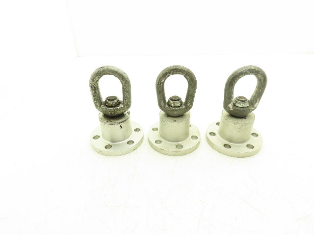 Crosby T5G 6-Lug Swiveling Hoist Adapter "Log Roller" Lot of 3