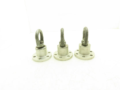 Crosby T5G 6-Lug Swiveling Hoist Adapter "Log Roller" Lot of 3