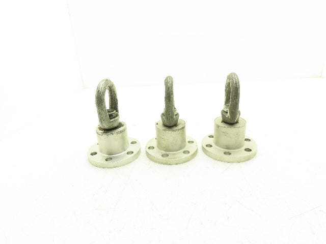 Crosby T5G 6-Lug Swiveling Hoist Adapter "Log Roller" Lot of 3