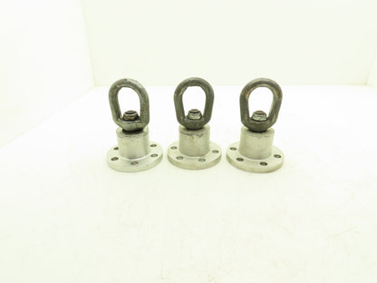 Crosby T5G 6-Lug Swiveling Hoist Adapter "Log Roller" Lot of 3