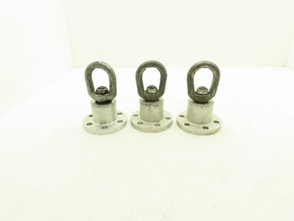 Crosby T5G 6-Lug Swiveling Hoist Adapter "Log Roller" Lot of 3