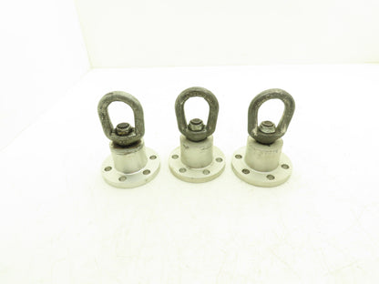 Crosby T5G 6-Lug Swiveling Hoist Adapter "Log Roller" Lot of 3