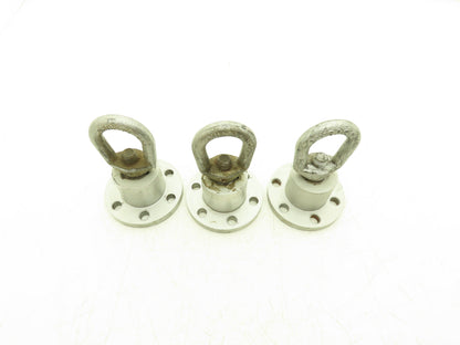 Chicago C184A 6-Lug Swiveling Hoist Adapter "Log Roller" Lot of 3