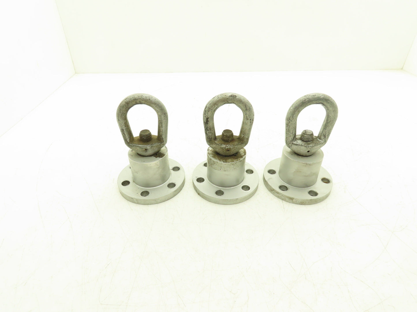 Chicago C184A 6-Lug Swiveling Hoist Adapter "Log Roller" Lot of 3