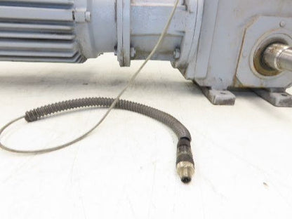 Stober B21R100LX4ST03 Brake Gear Motor 8.4 Reducer 208rpm 4Hp 480V 3PH K302 100L