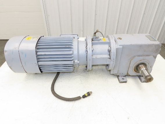 Stober B21R100LX4ST03 Brake Gear Motor 8.4 Reducer 208rpm 4Hp 480V 3PH K302 100L