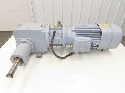 Stober B21R100LX4ST03 Brake Gear Motor 8.4 Reducer 208rpm 4Hp 480V 3PH K302 100L