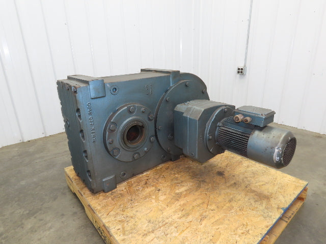 Sew Eurodrive FA157R97DT100L4BMG4HR Gear Motor 680:1 Reducer 2.6rpm 5Hp 460V 3PH