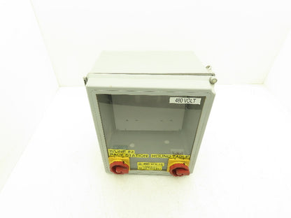 Hoffman A14128CHQRFGW Electrical Enclosure Junction Box 14x12x6" Disconnect