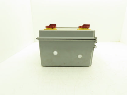 Hoffman A14128CHQRFGW Electrical Enclosure Junction Box 14x12x6" Disconnect