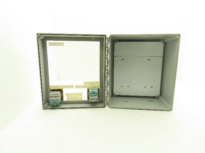 Hoffman A14128CHQRFGW Electrical Enclosure Junction Box 14x12x6" Disconnect