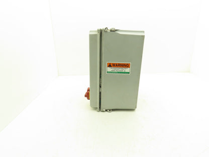 Hoffman A14128CHQRFGW Electrical Enclosure Junction Box 14x12x6" Disconnect