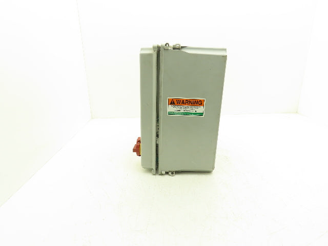Hoffman A14128CHQRFGW Electrical Enclosure Junction Box 14x12x6" Disconnect