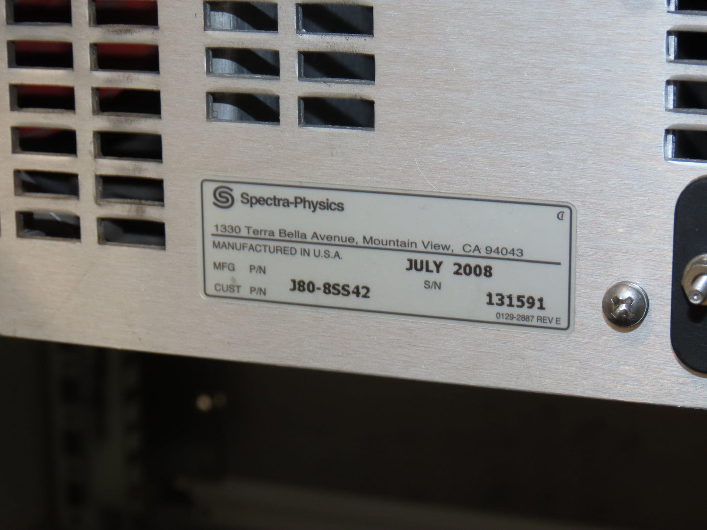 Newport SolaryX II Photovoltaic Thin Laser Scribe Solar Panel Manufacture System