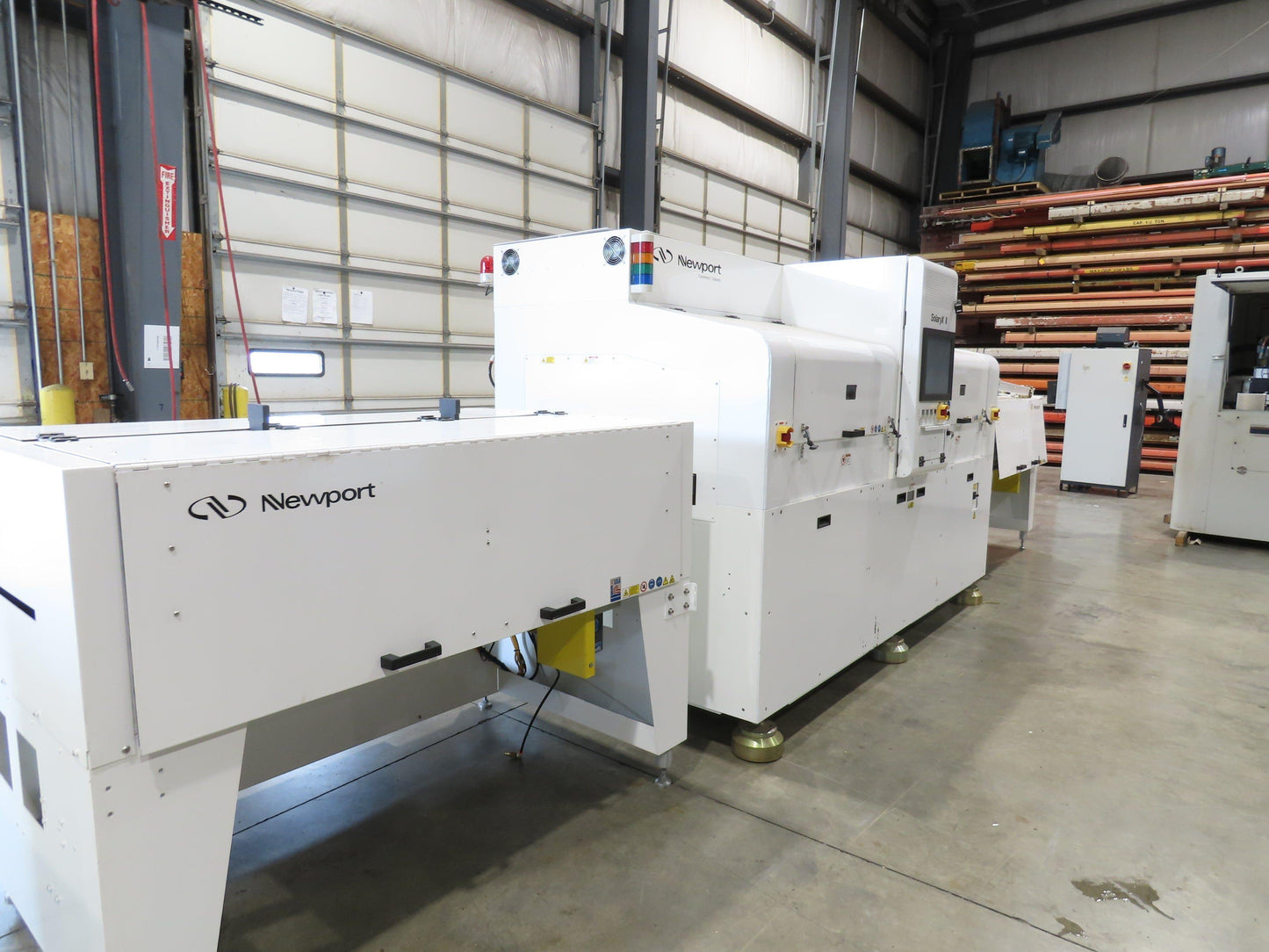 Newport SolaryX II Photovoltaic Thin Laser Scribe Solar Panel Manufacture System
