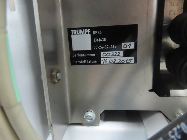 Rofin Sinar DQx45 Trumpf Laser TruMicro 7060 Solid State Edge Cutting Deletion