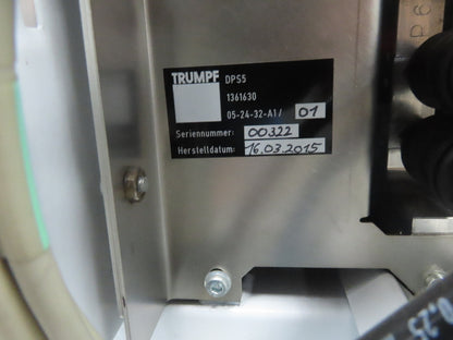 Rofin Sinar DQx45 Trumpf Laser TruMicro 7060 Solid State Edge Cutting Deletion