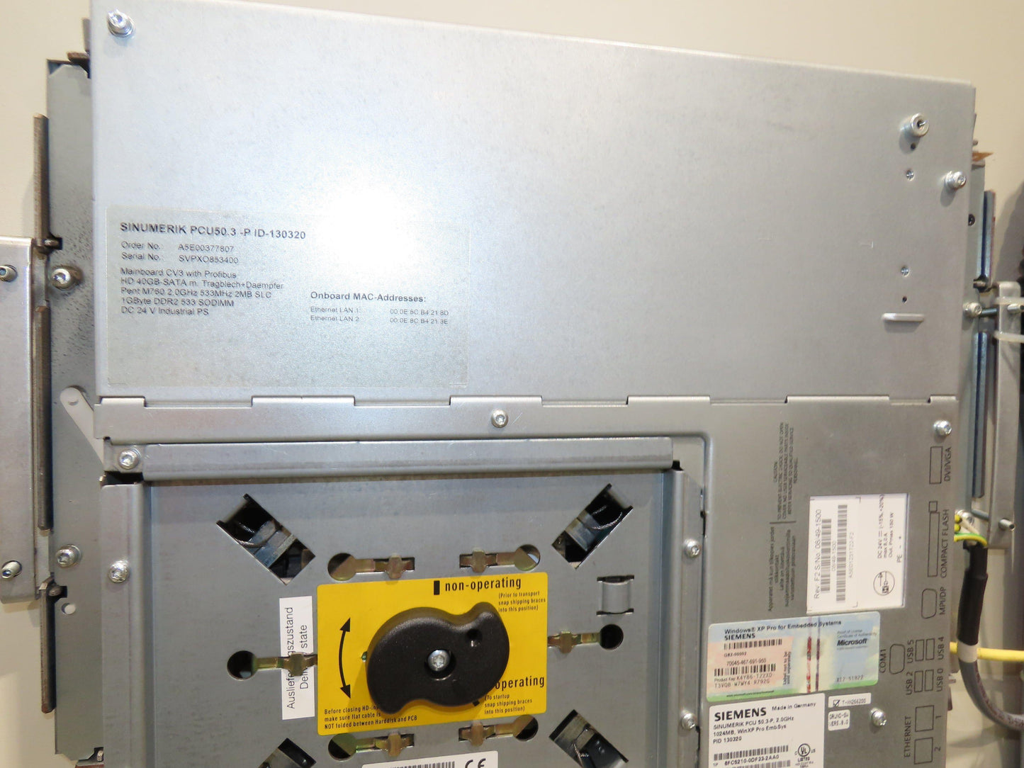 Rofin Sinar DQx45 Trumpf Laser TruMicro 7060 Solid State Edge Cutting Deletion