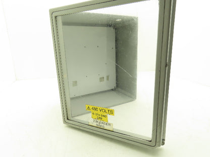 Hoffman A14128CHQRFGW Electrical Enclosure Junction Box 14x12x6" Disconnect