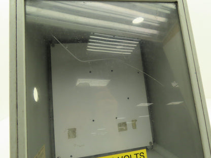 Hoffman A14128CHQRFGW Electrical Enclosure Junction Box 14x12x6" Disconnect