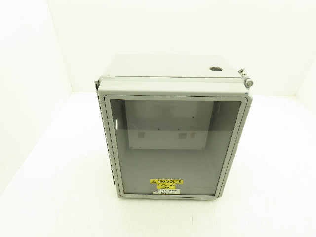 Hoffman A14128CHQRFGW Electrical Enclosure Junction Box 14x12x6" Disconnect