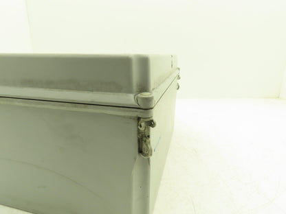 Hoffman A14128CHQRFGW Electrical Enclosure Junction Box 14x12x6" Disconnect