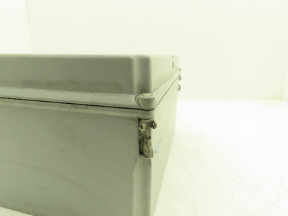 Hoffman A14128CHQRFGW Electrical Enclosure Junction Box 14x12x6" Disconnect