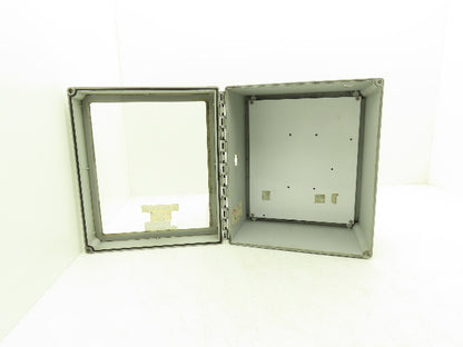 Hoffman A14128CHQRFGW Electrical Enclosure Junction Box 14x12x6" Disconnect