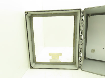 Hoffman A14128CHQRFGW Electrical Enclosure Junction Box 14x12x6" Disconnect