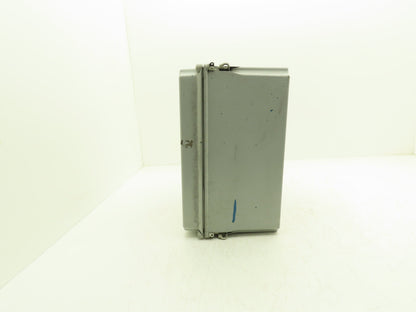 Hoffman A14128CHQRFGW Electrical Enclosure Junction Box 14x12x6" Disconnect