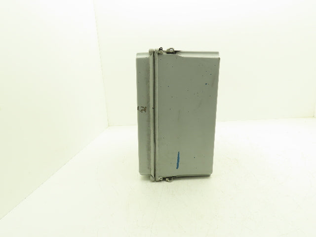 Hoffman A14128CHQRFGW Electrical Enclosure Junction Box 14x12x6" Disconnect