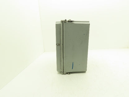 Hoffman A14128CHQRFGW Electrical Enclosure Junction Box 14x12x6" Disconnect