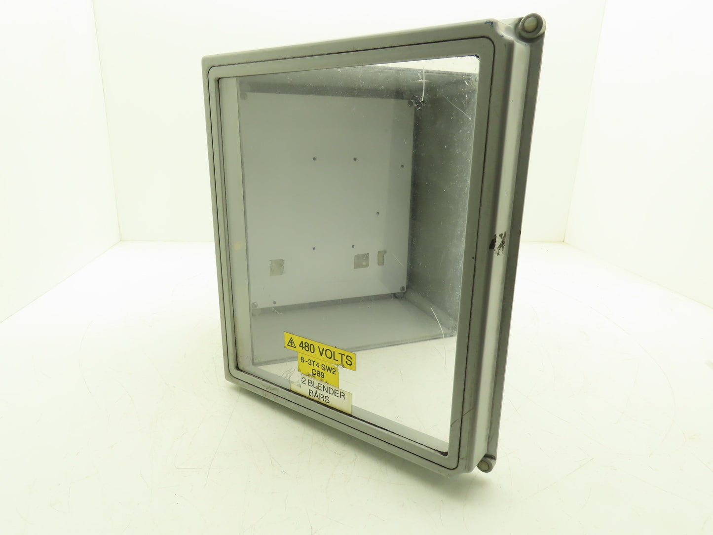 Hoffman A14128CHQRFGW Electrical Enclosure Junction Box 14x12x6" Disconnect