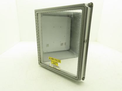 Hoffman A14128CHQRFGW Electrical Enclosure Junction Box 14x12x6" Disconnect