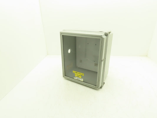 Hoffman A14128CHQRFGW Electrical Enclosure Junction Box 14x12x6" Disconnect