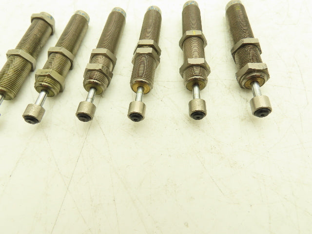 FA-1210 MB Shock Absorber Hydraulic Adjustable 10mm Stroke M12x1 Lot of 6